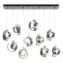 Hubbardton Forge 131208-SKT-STND-85-GG0711 - Riza 10-Light Pendant