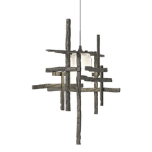 Hubbardton Forge 161185-SKT-STND-20-YC0305 - Tura Frosted Glass Low Voltage Mini Pendant