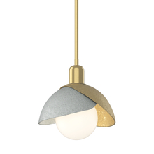 Hubbardton Forge 181183-SKT-MULT-86-82 - Brooklyn Double Shade Mini Pendant