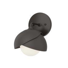 Hubbardton Forge 201374-SKT-14-14-GG0711 - Brooklyn 1-Light Double Shade Bath Sconce