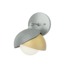 Hubbardton Forge 201374-SKT-82-86-GG0711 - Brooklyn 1-Light Double Shade Bath Sconce