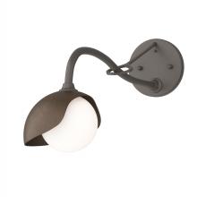 Hubbardton Forge 201376-SKT-07-05-GG0711 - Brooklyn 1-Light Single Shade Long-Arm Sconce