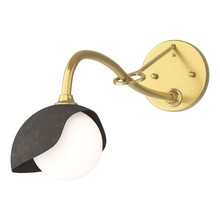 Hubbardton Forge 201376-SKT-86-07-GG0711 - Brooklyn 1-Light Single Shade Long-Arm Sconce