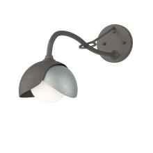 Hubbardton Forge 201377-SKT-07-82-GG0711 - Brooklyn 1-Light Double Shade Long-Arm Sconce