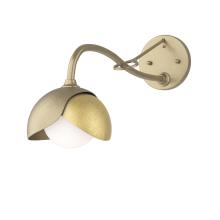 Hubbardton Forge 201377-SKT-84-86-GG0711 - Brooklyn 1-Light Double Shade Long-Arm Sconce