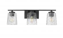 Millennium 22103-MB - Saben 3-Light Vanity Matte Black