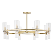 Mitzi by Hudson Valley Lighting H384816-AGB - Tabitha Chandelier