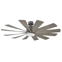 Modern Forms US - Fans Only FR-W1815-60L-GH/WG - Windflower Downrod ceiling fan