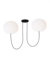 Visual Comfort & Co. Modern Collection PBCH36627OPB - Helium Large 2 Light Chandelier