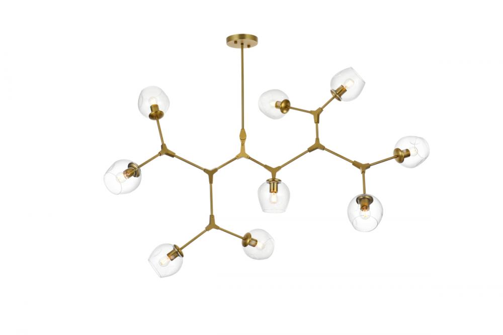 Cavoli HANG L60"W35"H35"L9 Brass