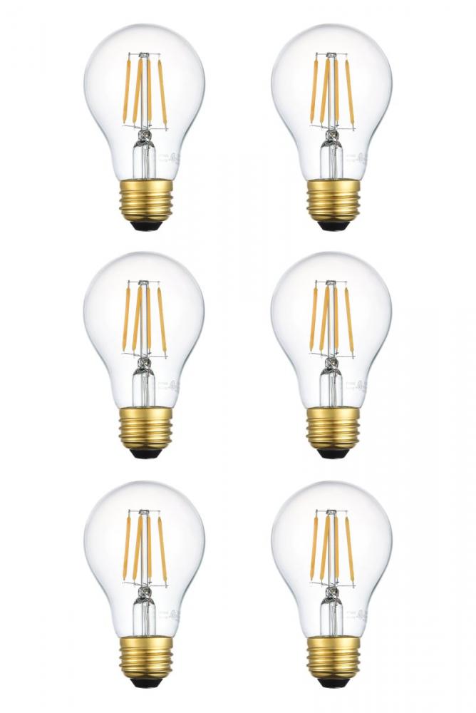 LED 3000k Nostalgic Filament 4.5 Watts 450 Lumens A19 Light Bulb