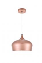 Elegant LDPD2003HG - Nora 1 Light Honey Gold Pendant