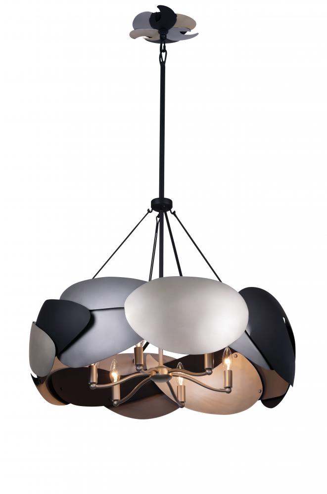 Metalo Misto 28" 6 Light Pendant 2024