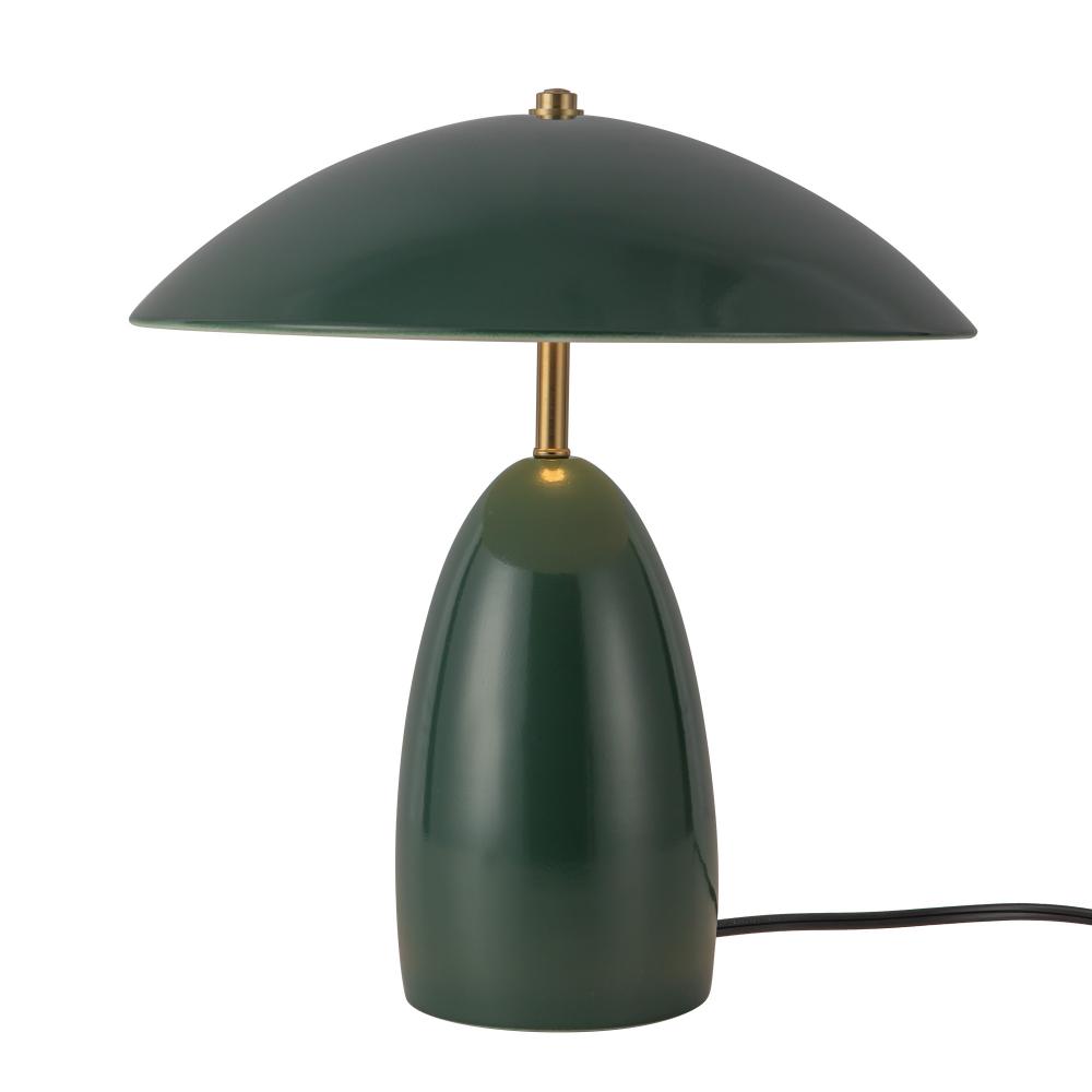 Poppy 12-in Pine Green LED Table Lamp