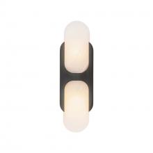 Alora Lighting WV357214UBAR - Odin 14-in Urban Bronze/Alabaster Socket Wall Vanity