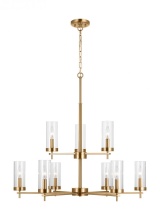 Visual Comfort & Co. Studio Collection 3190309EN-848 - Zire Nine Light Chandelier