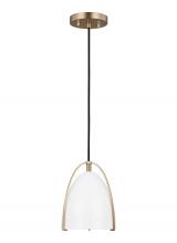 Visual Comfort & Co. Studio Collection 6151801EN3-848 - Norman One Light Mini-Pendant