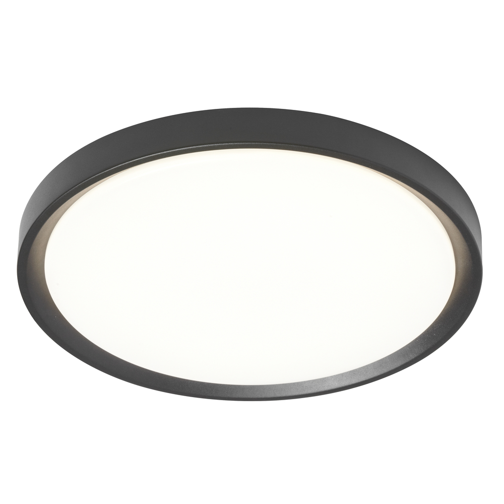 30W Flush Mount, Sandy Black Finish