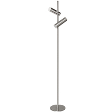 Dainolite CST-6112LEDF-SC - 12W Floor Lamp, Satin Chrome with Frosted Acrylic Diffuser