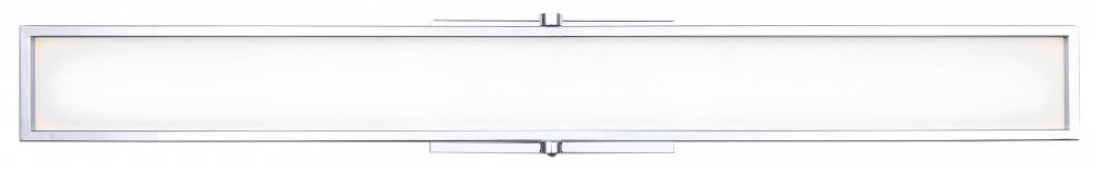 PAX, LVL229A36CH, 36" LED Vanity, Flat Opal Glass, 40W LED (Integrated), Dimmable, 2900Lumens