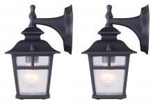 Canarm IOL183TBK-C - Fieldhouse 1 Light Outdoor Lantern, Black Finish