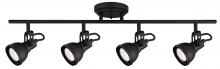 Canarm IT622A04BK10 - Polo 4 Light Track Lighting, Black Finish