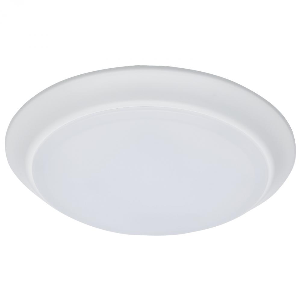 10 inch; LED Disk Light; 5-CCT Selectable 27K/3K/35K/4K/5K; White Finish