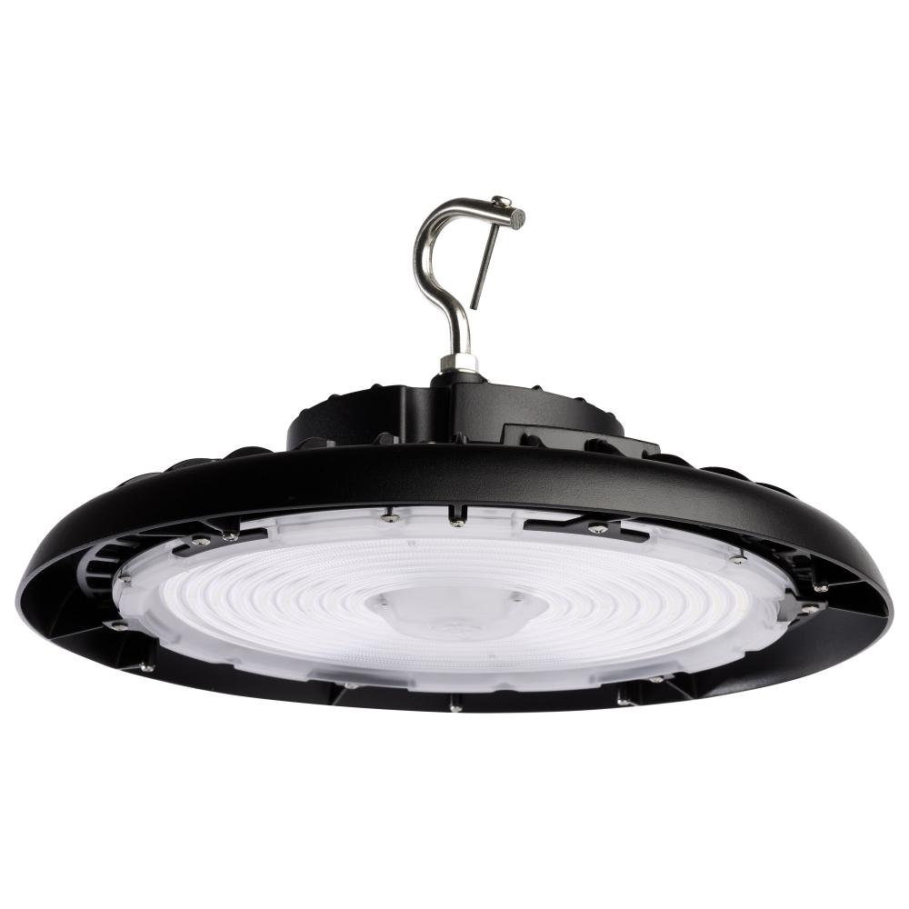 200 Watt UFO LED High Bay; 4000K; 28000 Lumens; 120-277 Volt; Black Finish