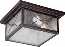 Nuvo 60/5616 - Vega - 2 Light - Flush with Clear Seed Glass - Classic Bronze Finish