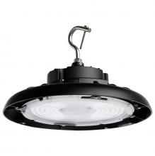 Nuvo 65/781R2 - 100 Watt UFO LED High Bay; 4000K; 14000 Lumens; 120-277 Volt; Black Finish