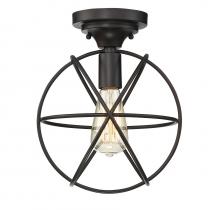 Savoy House Meridian M60029ORB - 1-light Ceiling Light In Oil Rubbed Bronze