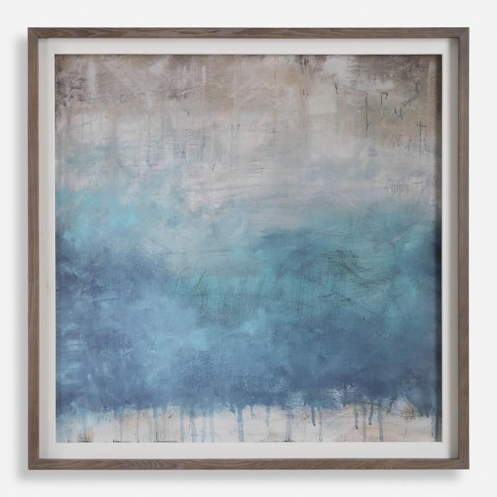 Serenity Paused Framed Abstract Print