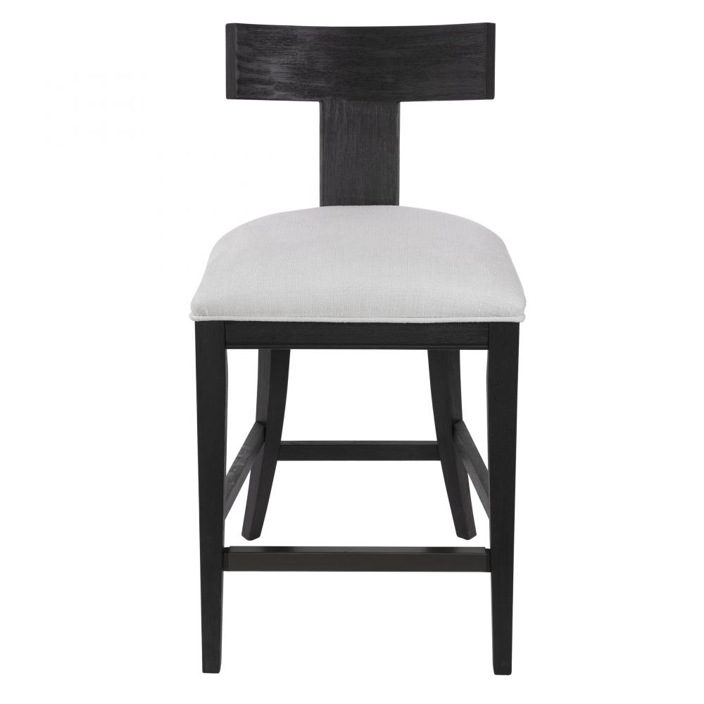 Uttermost Idris Modern Wood Counter Stool