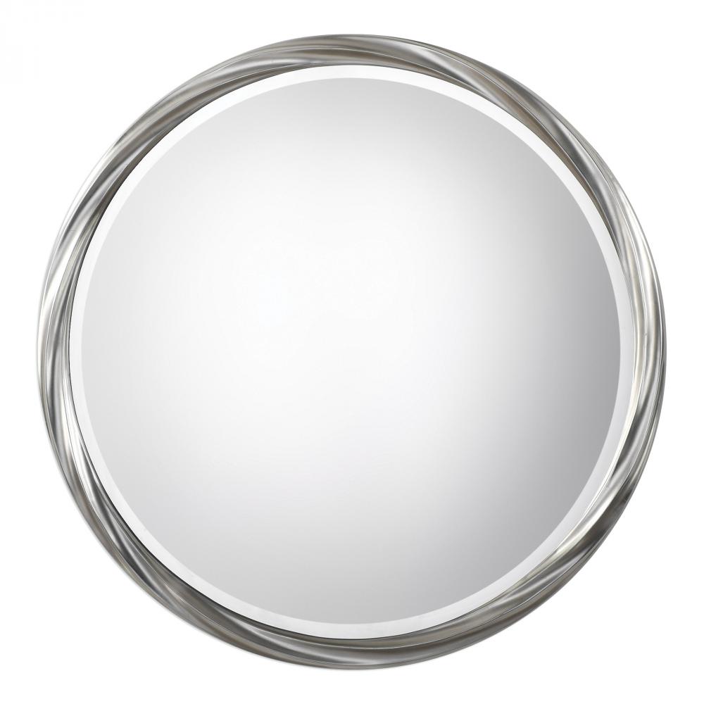 Uttermost Orion Silver Round Mirror