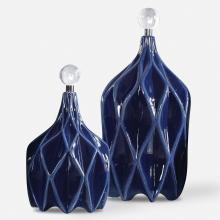 Uttermost 17526 - Uttermost Klara Geometric Bottles, S/2