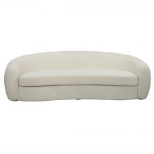 Uttermost 23746 - Uttermost Capra Art Deco White Sofa