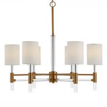 Uttermost 21380 - Uttermost Welkin 6 Light Modern Chandelier