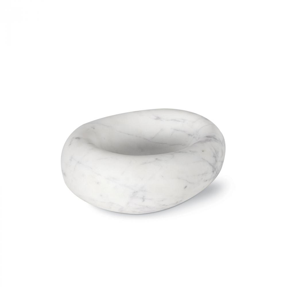 Regina Andrew Lagoon Marble Bowl (White)