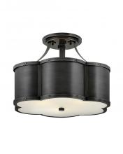 Hinkley 4444BLB - Medium Semi-flush Mount