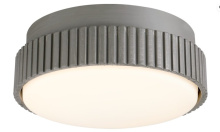 Fanimation LK8561AGP - Kute Ceiling Fan Knurled Correlated Color Temperature (CCT) Select LED Light Kit - Antique Graphite