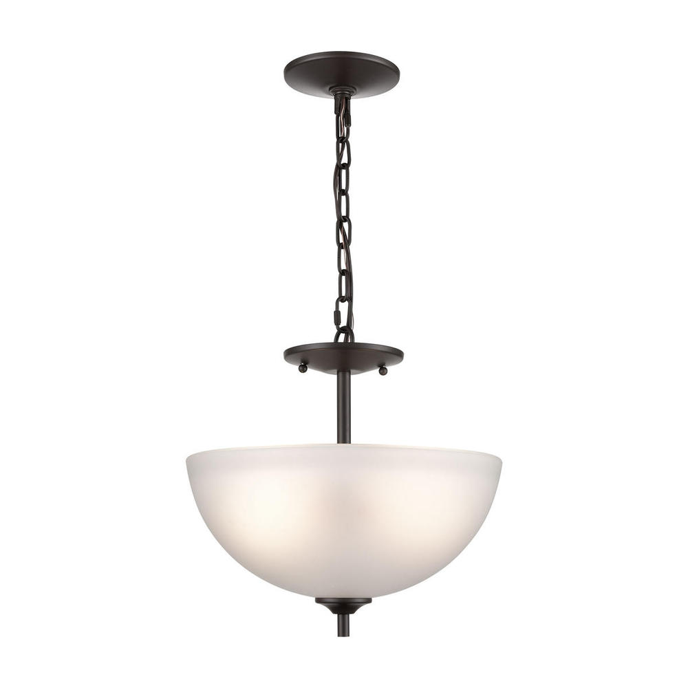 Thomas - Jackson 14'' Wide 2-Light Pendant - Oil Rubbed Bronze