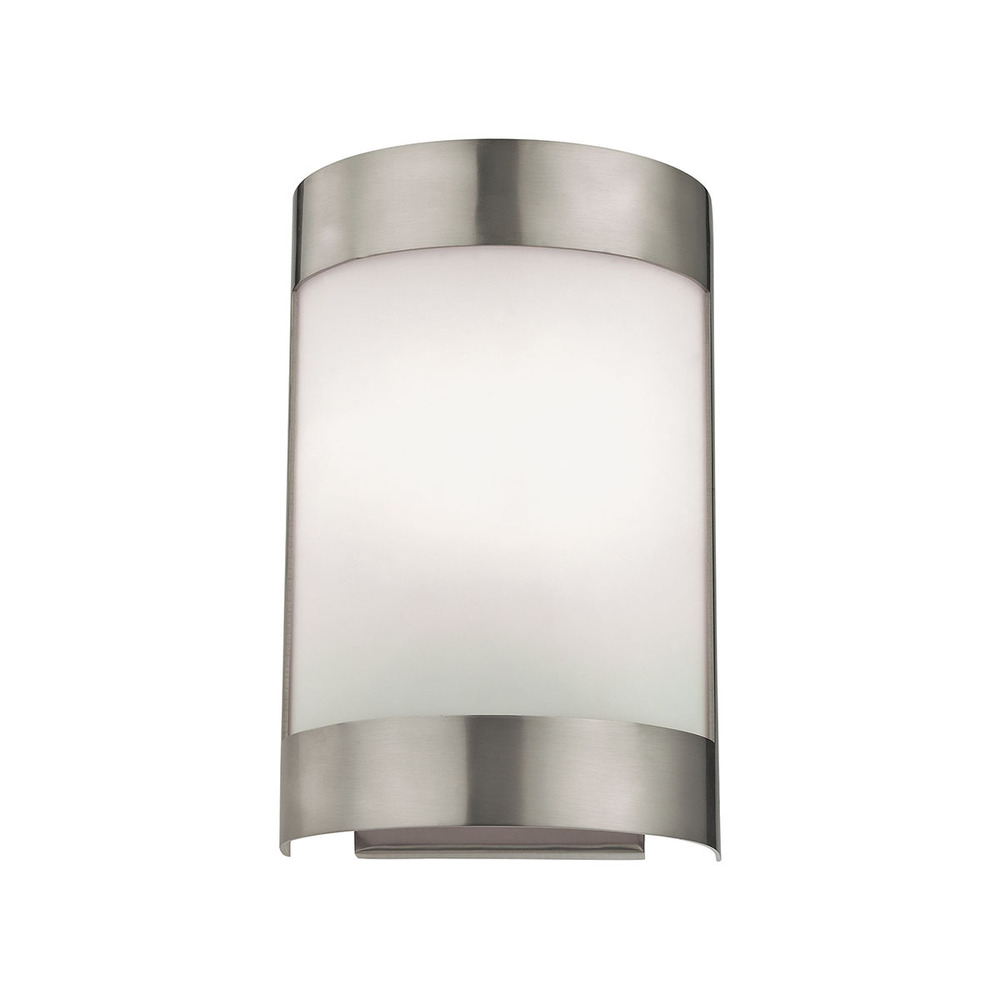 Thomas - Wall Sconces 10'' High 1-Light Sconce - Brushed Nickel