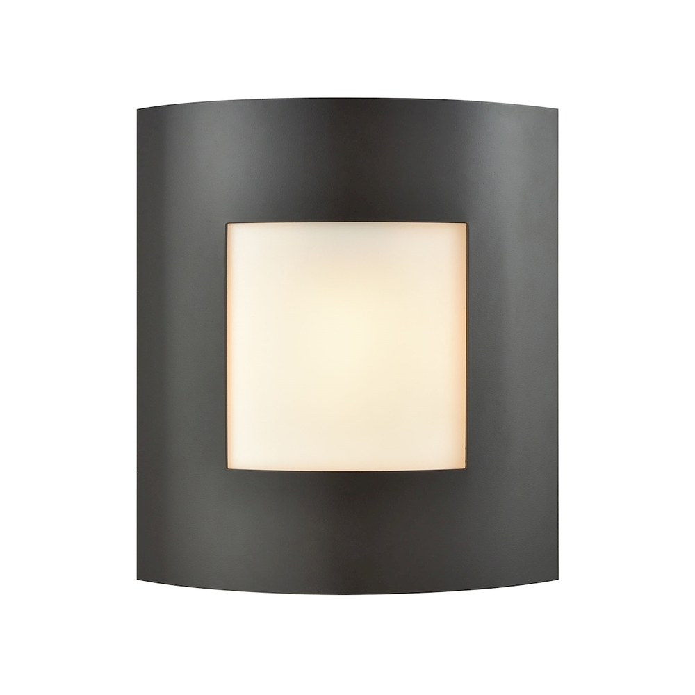 Thomas - Bella 10'' High 1-Light Outdoor Sconce - Oil Rubbed Bronze