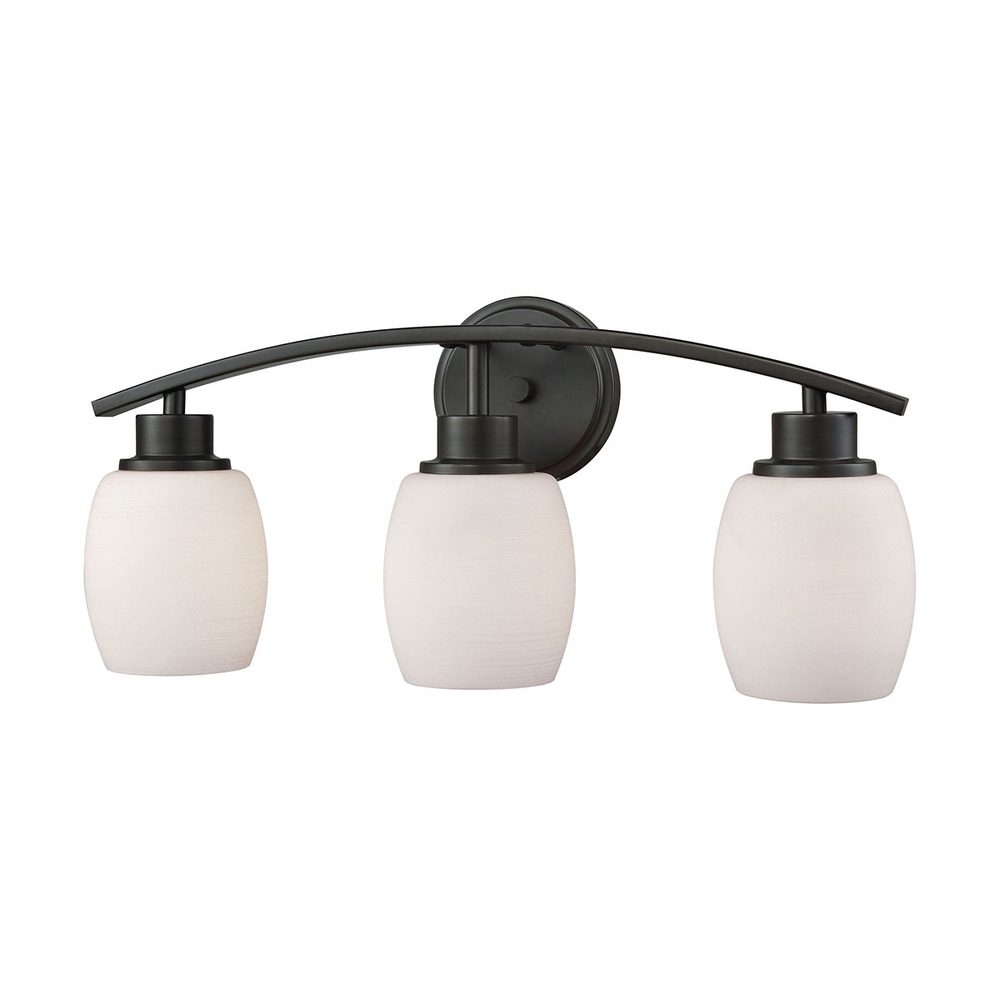 Thomas - Casual Mission 20'' Wide 3-Light Vanity Light - Oil Rubbed Bronze