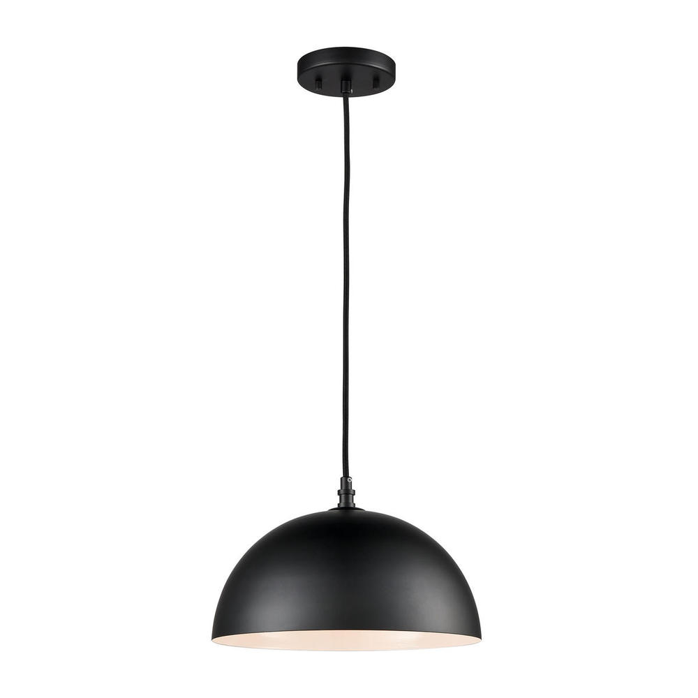 Thomas - Chelsea 12'' Wide 1-Light Pendant - Black