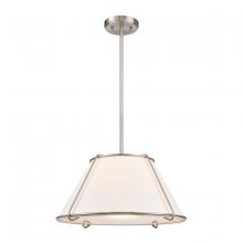 ELK Home 68254/1 - Regalia 18'' Wide 1-Light Pendant - Satin Nickel