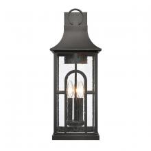 ELK Home 89603/3 - Triumph 23'' High 3-Light Outdoor Sconce - Textured Black