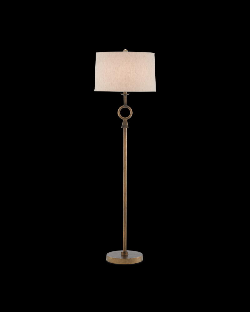 Germaine Brass Floor Lamp