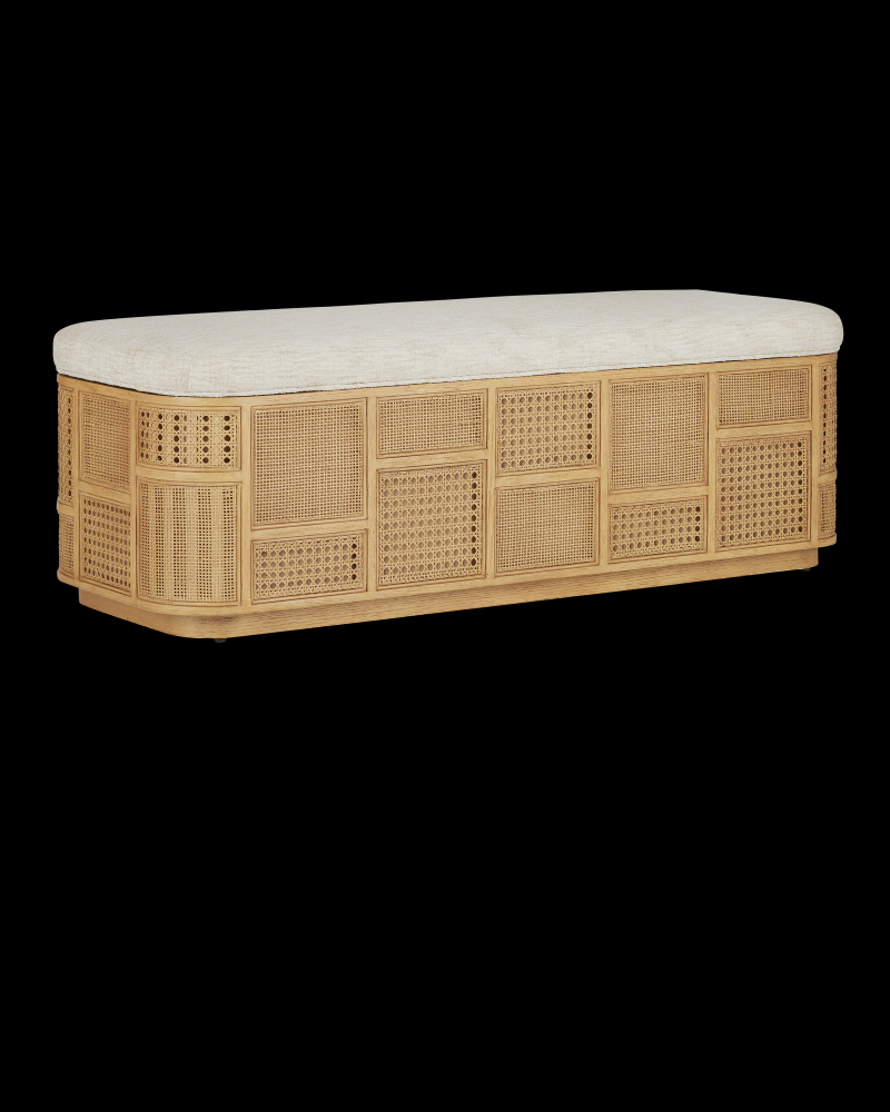 Anisa Sea Sand Storage Bench,