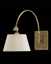 Currey 5000-0003 - Ashby Brass Swing-Arm Sconce,